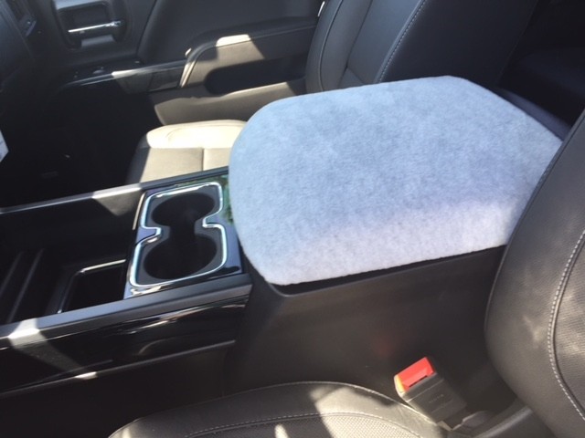 Buy Fleece Center Console Armrest Cover Fits the 2007-2013 GMC Sierra