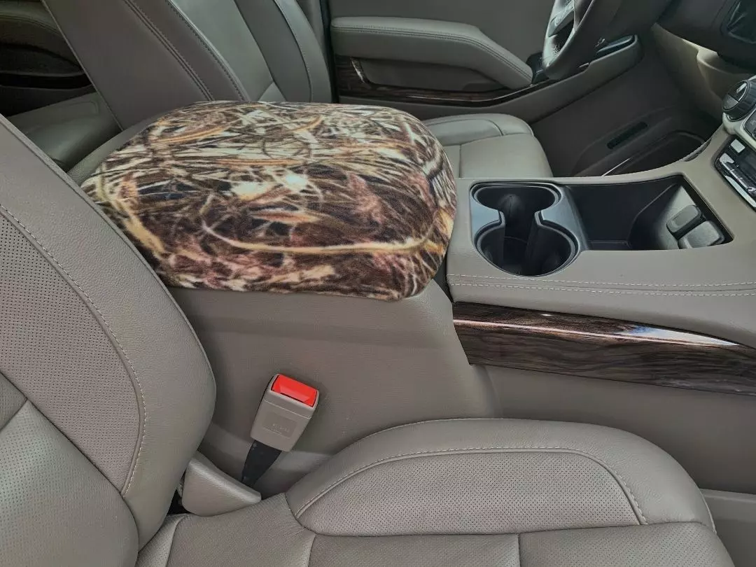 Buy Center Console Armrest Cover in Fleece Material- Fits the Chevy Silverado ( Fits All Models & Trim Levels w/True Center Console ) 2015-2019