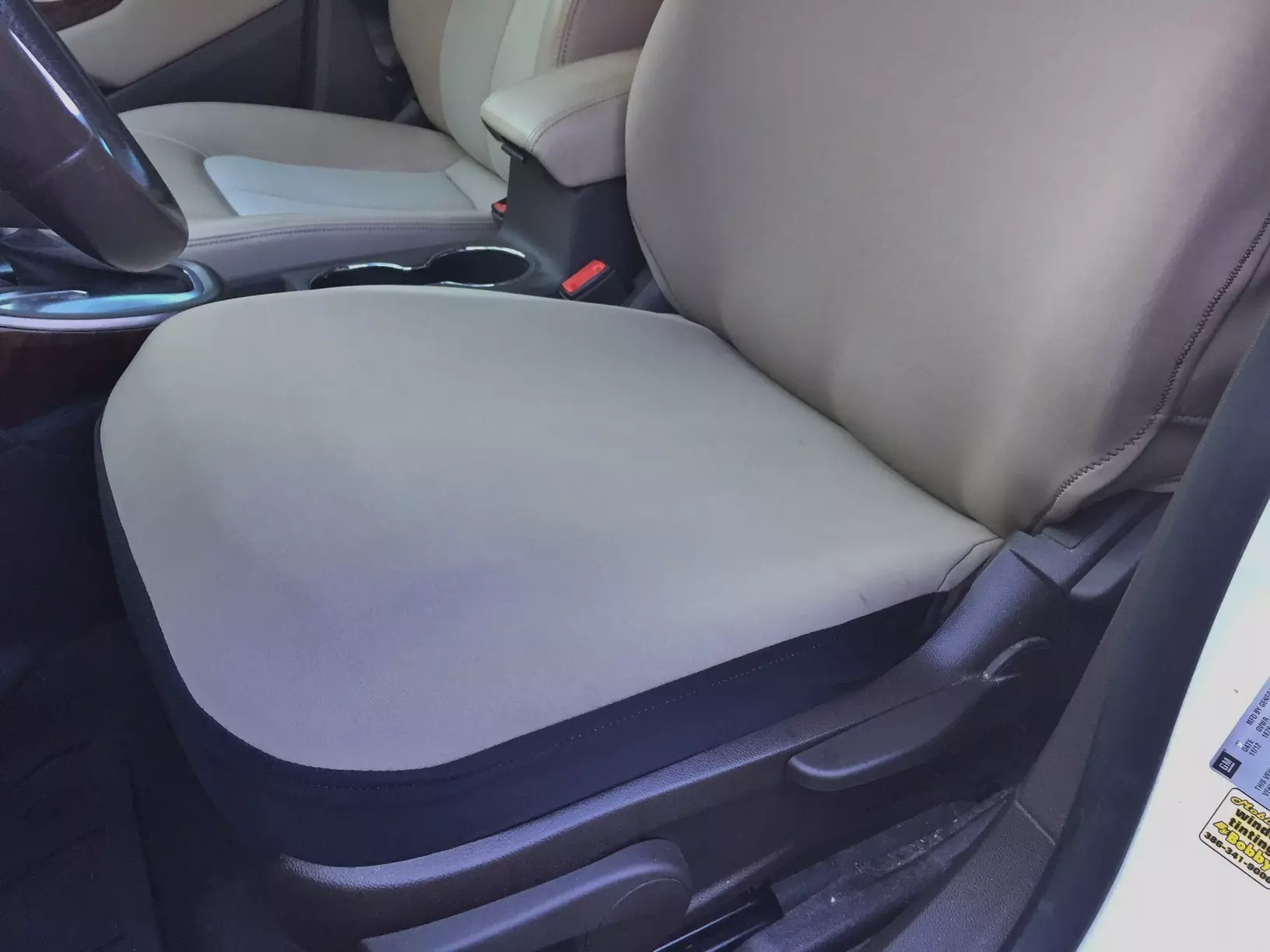 Bottom only Seat Cover for Buick Verano 2010-16-(SINGLE) Neoprene Material