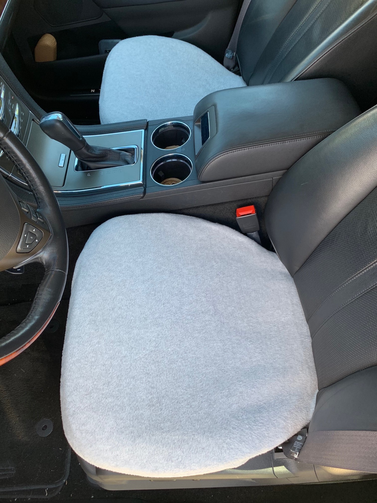 Fleece Bottom Seat Cover for Cadillac XT5 201719 (PAIR)