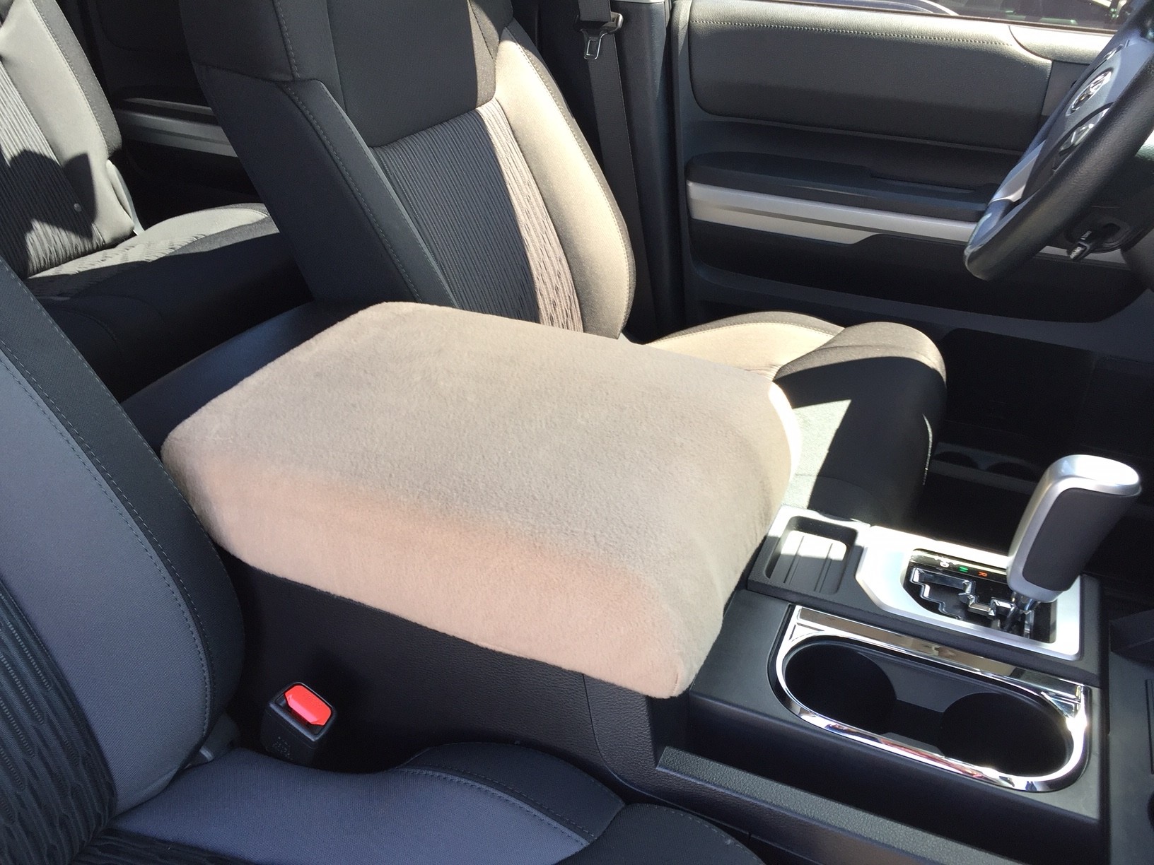 Buy Fleece Center Console Armrest Cover - Toyota Tundra 2014-2020 (All ...