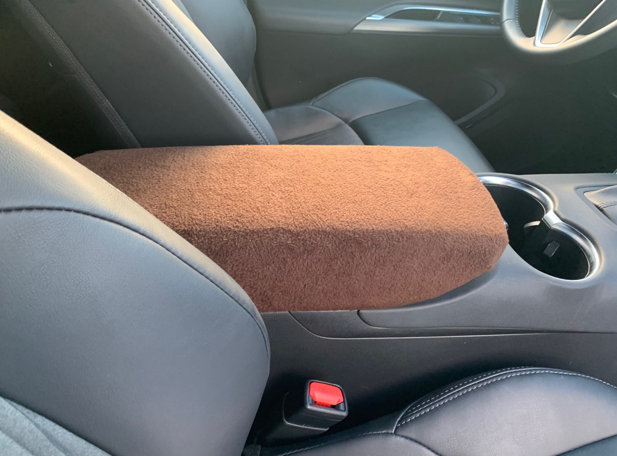 Buy Fleece Center Console Armrest Cover fits the Toyota Venza 2021-2022