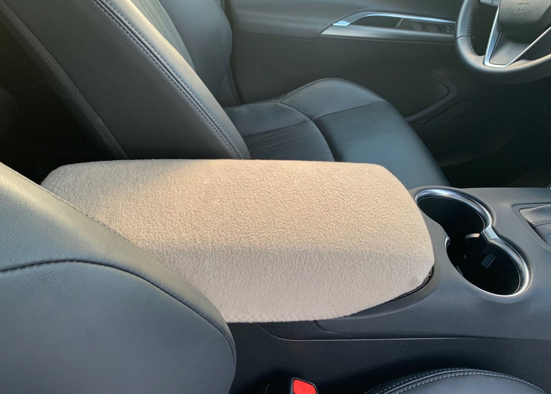 Buy Fleece Center Console Armrest Cover fits the Toyota Venza 2021-2022