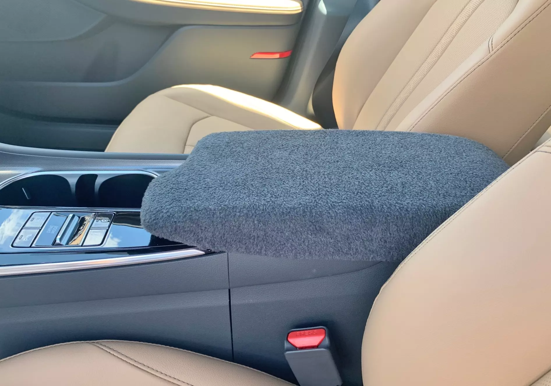 Buy Fleece Center Console Armrest Cover fits the Hyundai Sonata 2020-2022