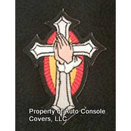 Cross With Praying Hands 3" (Patch Only)