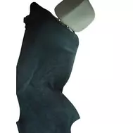 Fleece Slip-On Pancho Bucket Seat Cover (1)-Black