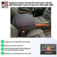 Buy Neoprene Center Console Armrest Cover Fits the GMC Yukon 2007-2014