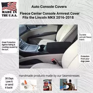 Fleece Console Cover - Lincoln MKX 2016-2018