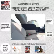 Neoprene Console Cover - Subaru Outback 2015-2019