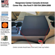Buy Neoprene Console Cover Fits the Ford F-150 2004-2008 XLT, Lariat, Limited, FX2, FX4, Platinum, & King Ranch Models