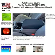 Buy Center Console Armrest Cover Fits the Cadillac SRX 2010-2016- Neoprene Material