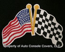 USA Flag and Checker Flag (Patch Only)
