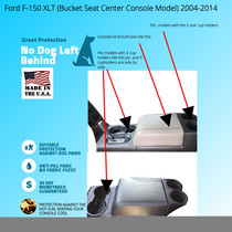 Buy Fleece Center Console Armrest Cover - Ford F-150 XLT (2004-2014)