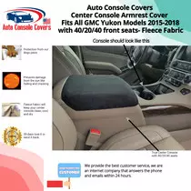Buy Fleece Center Console Armrest Cover fits the GMC Yukon 2015-2018