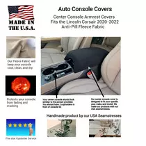 Buy Fleece Center Console Armrest Cover Fits the Lincoln Corsair 2020-2022