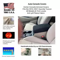 Buy Fleece Center Console Armrest Cover fits the Hyundai Tucson 2016-2021