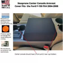 Buy Neoprene Console Cover Fits the Ford F-150 2004-2008 XLT, Lariat, Limited, FX2, FX4, Platinum, & King Ranch Models
