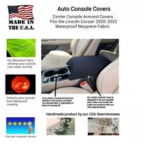 Buy Neoprene Center Console Armrest Cover fits the Lincoln Corsair 2020-2022