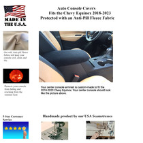 Buy Fleece Center Console Armrest Cover fits the Chevy Equinox 2018-2024