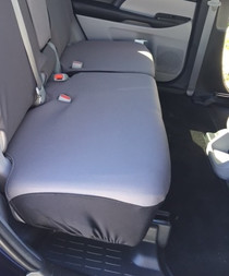 Rear Split Bench Bottom Seat Covers-Ford Explorer 2011-19 Neoprene