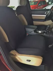 Bottom Only Seat Covers for Ford Explorer 2011-2018-(Pair) Neoprene Material