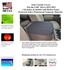 Buy Neoprene Center Console Armrest Cover Fits the GMC Sierra 2019-2025 All Models & Trim Levels with Bucket Seats